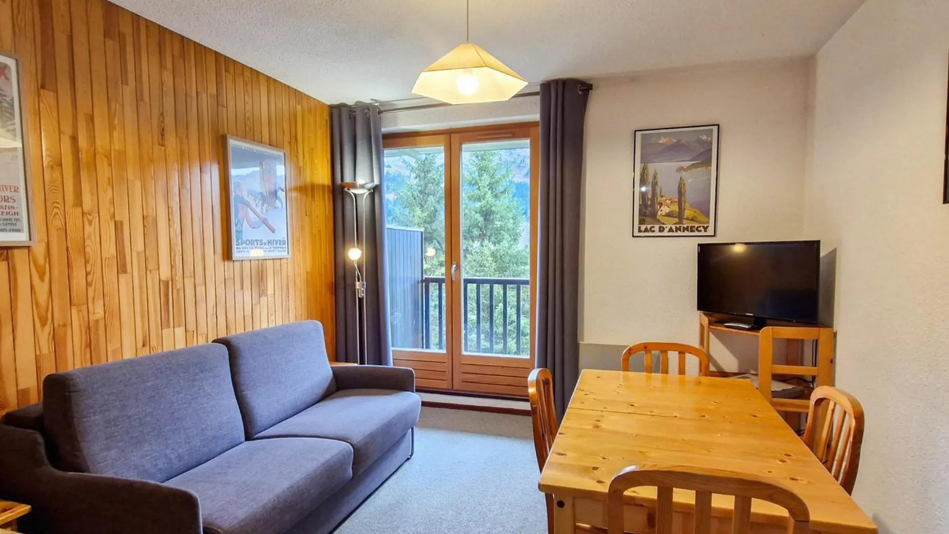Studio Cabine Confortable, Exposition Sud, Proche Pistes Et Commerces, Balcon Inclus - Fr-1-425-171 Флен